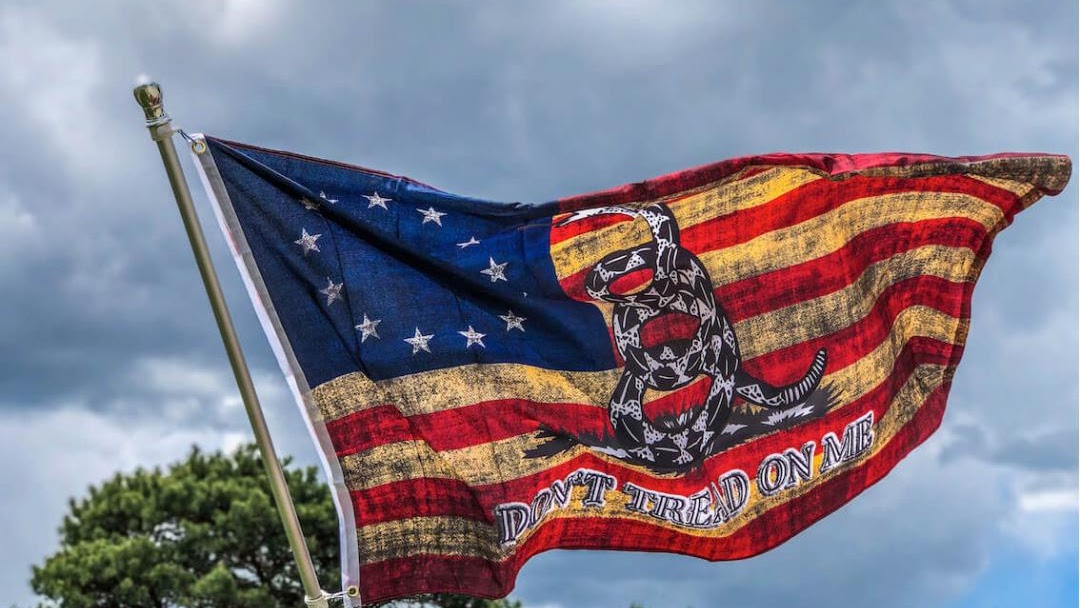 Confederate flags